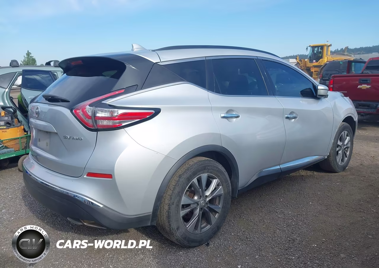 2017 Nissan Murano Sv VIN:5N1AZ2MH4HN126698 - 4