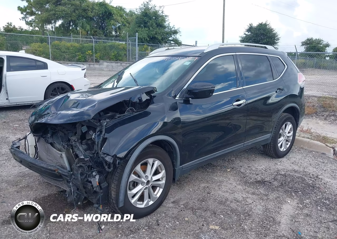 2016 Nissan Rogue Sv VIN:KNMAT2MT9GP716831 - 2