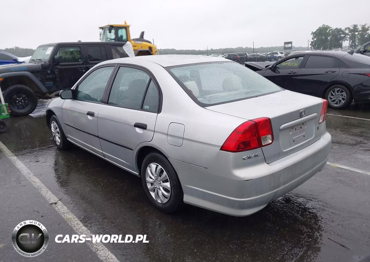 2005 Honda Civic Vp VIN:2HGES16395H604500 - 3
