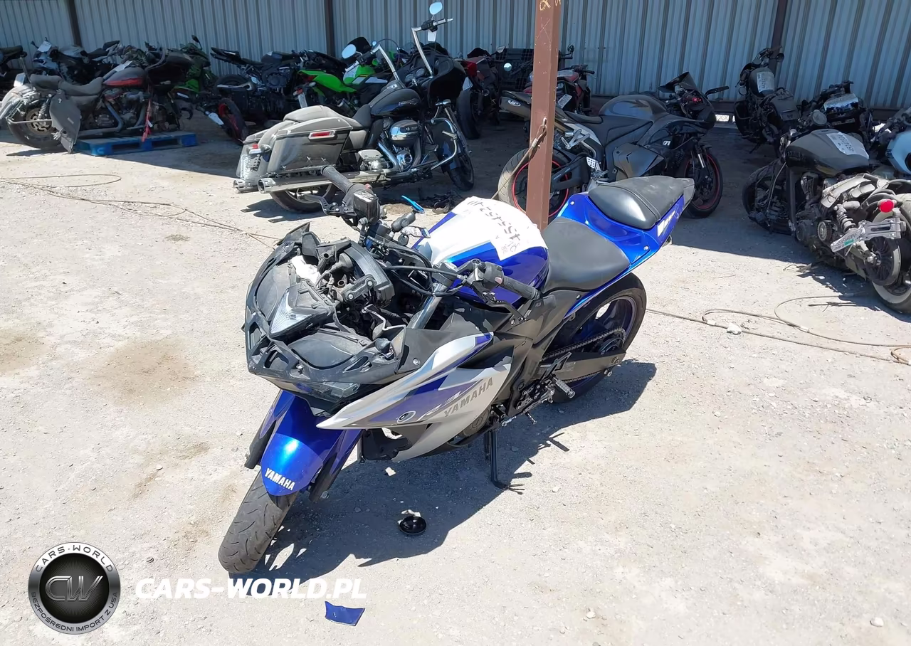 2015 Yamaha Yzfr3 VIN:MH3RH06Y9FK009212 - 2