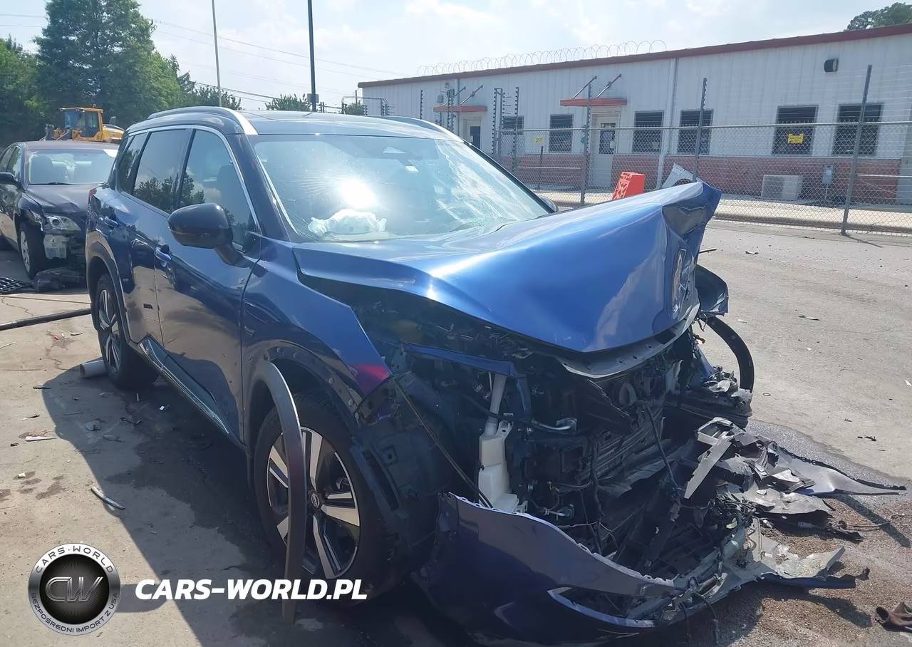 2021 Nissan Rogue Sl Fwd VIN:JN8AT3CA8MW025799 - 1