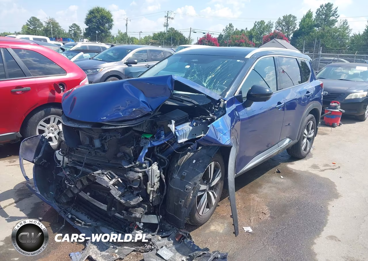 2021 Nissan Rogue Sl Fwd VIN:JN8AT3CA8MW025799 - 2