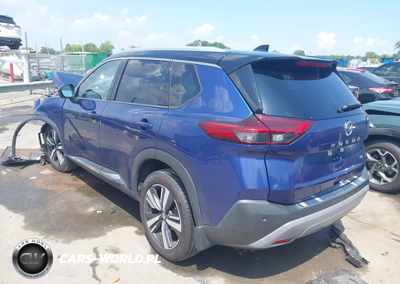 2021 Nissan Rogue Sl Fwd VIN:JN8AT3CA8MW025799 - 3