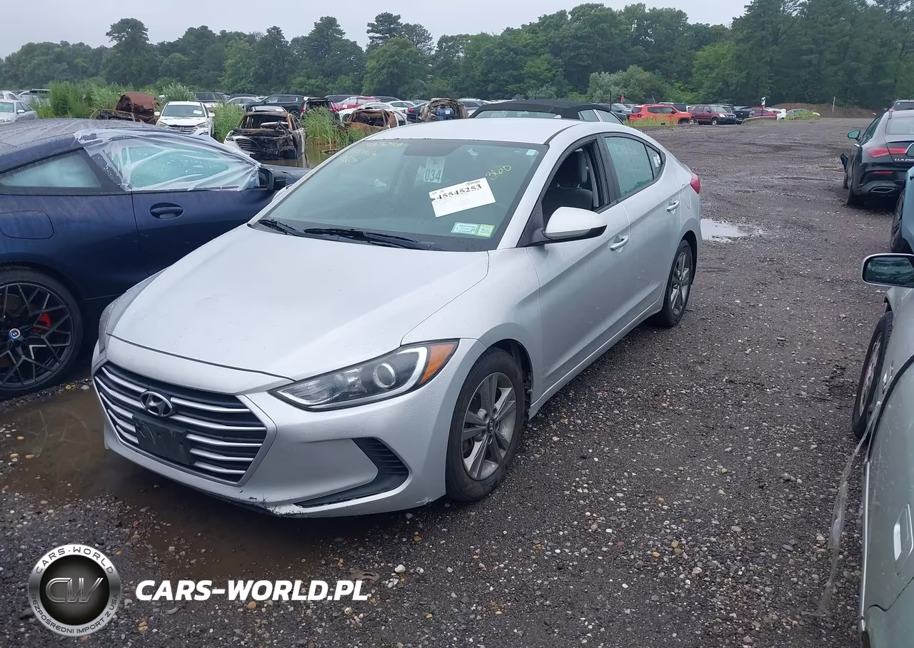 2018 Hyundai Elantra Sel VIN:5NPD84LF5JH296848 - 2