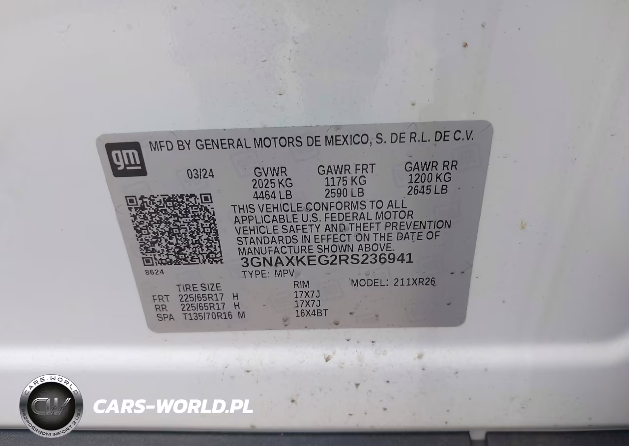2024 Chevrolet Equinox Fwd Lt VIN:3GNAXKEG2RS236941 - 9
