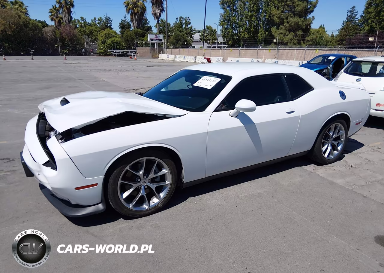 2022 Dodge Challenger Gt VIN:2C3CDZJG4NH117475 - 2