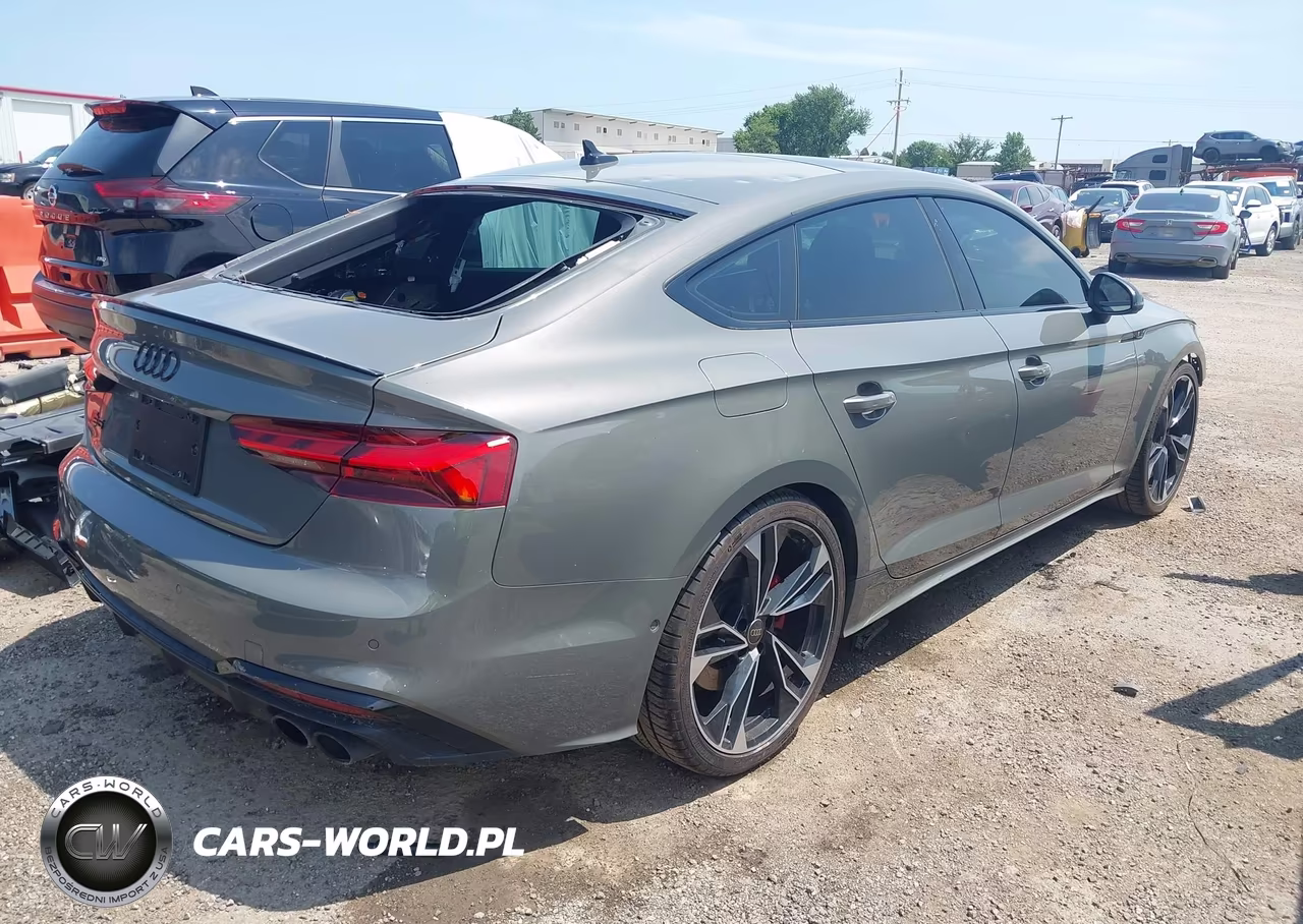2025 Audi S5 Sportback Premium Tfsi Quattro Tiptronic VIN:WAUB4CF58SA003949 - 4