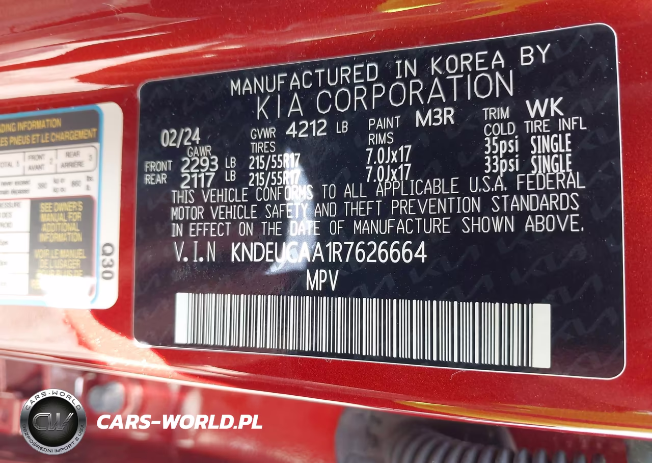 2024 Kia Seltos S VIN:KNDEUCAA1R7626664 - 9