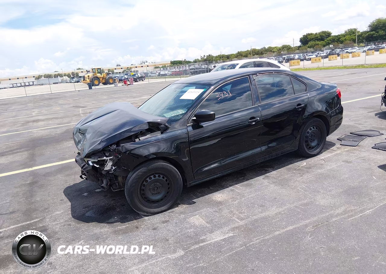 2012 Volkswagen Jetta 2.0L S VIN:3VW2K7AJ5CM334431 - 2