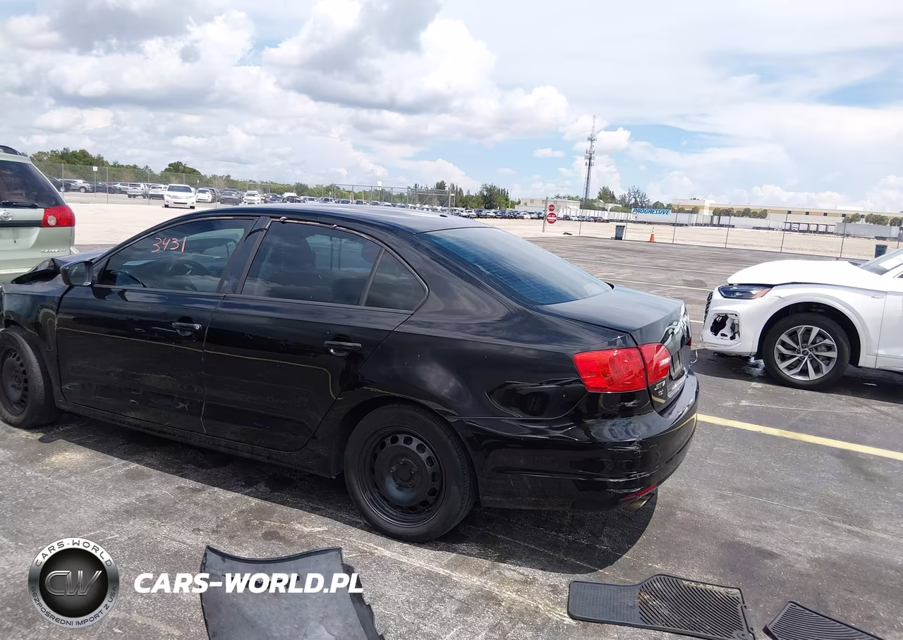 2012 Volkswagen Jetta 2.0L S VIN:3VW2K7AJ5CM334431 - 3