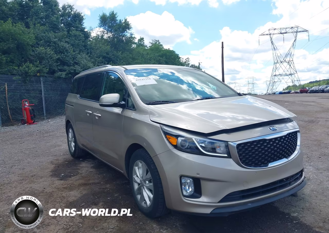 2017 Kia Sedona Ex VIN:KNDMC5C18H6260004 - 1