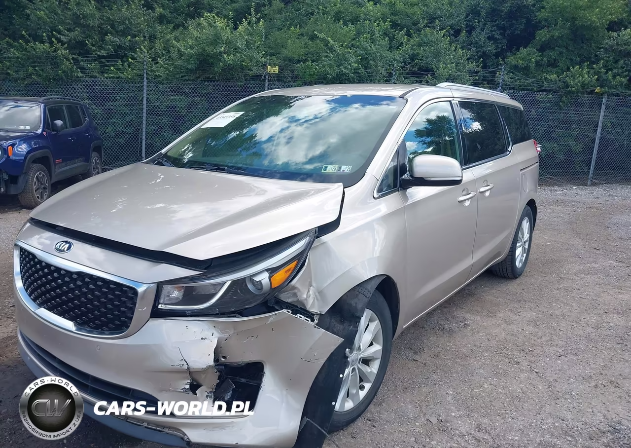 2017 Kia Sedona Ex VIN:KNDMC5C18H6260004 - 2