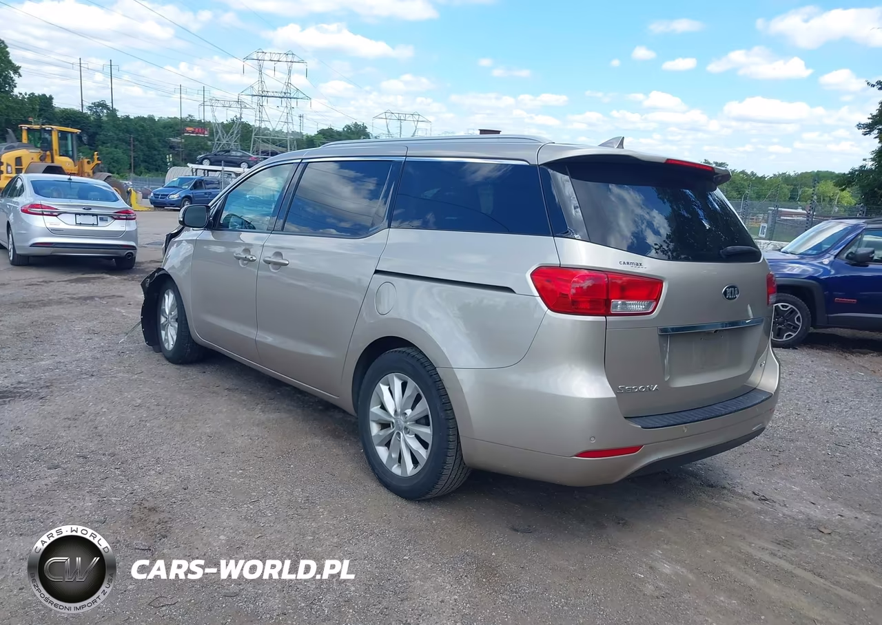 2017 Kia Sedona Ex VIN:KNDMC5C18H6260004 - 3