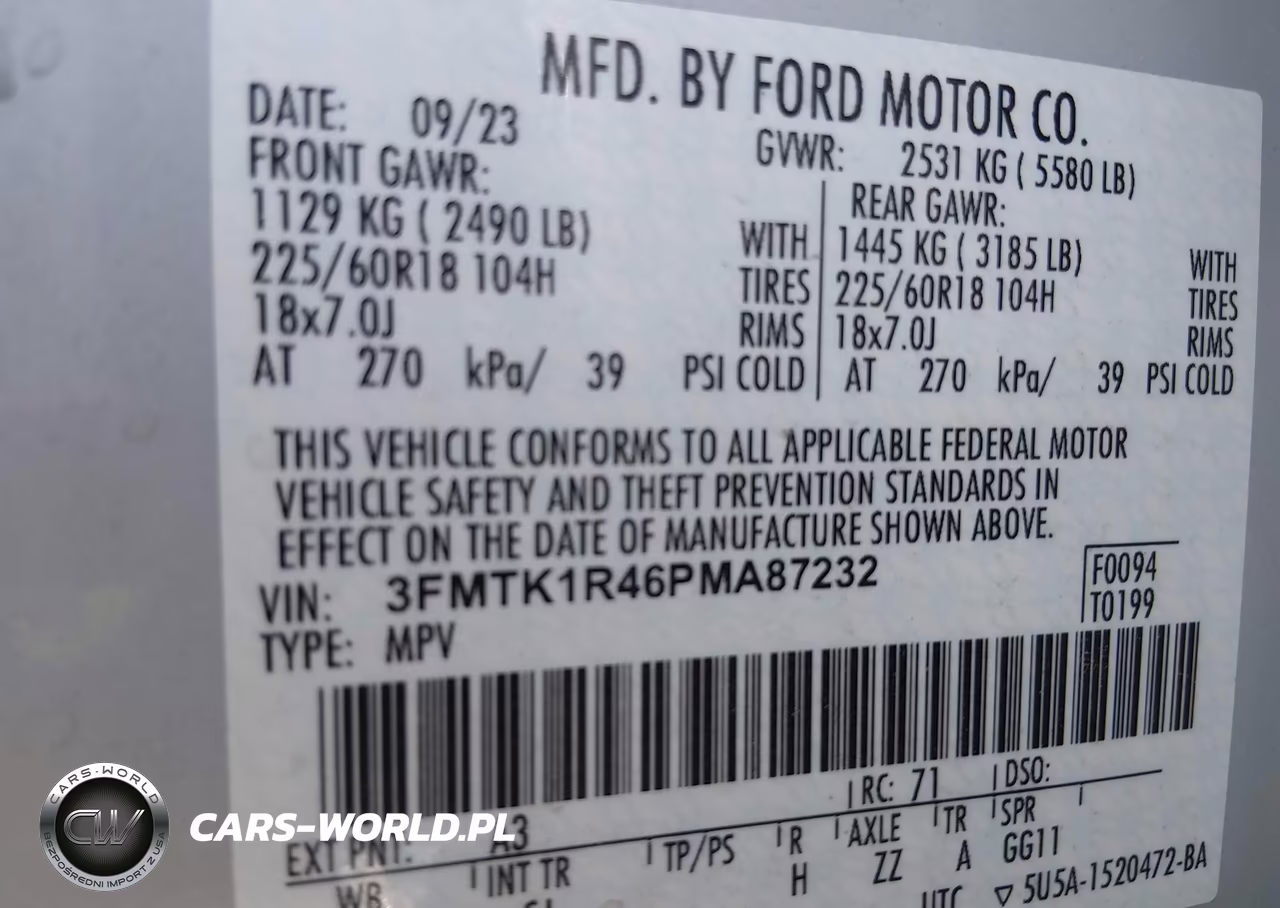 2023 Ford Mustang Mach-E Select VIN:3FMTK1R46PMA87232 - 9