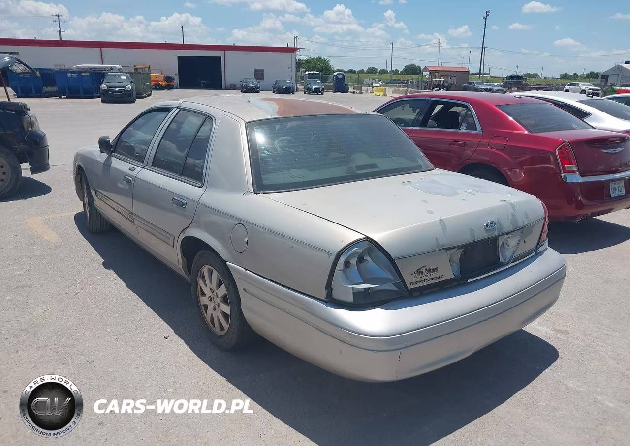 2008 Ford Crown Victoria Lx VIN:2FAFP74V78X128842 - 3