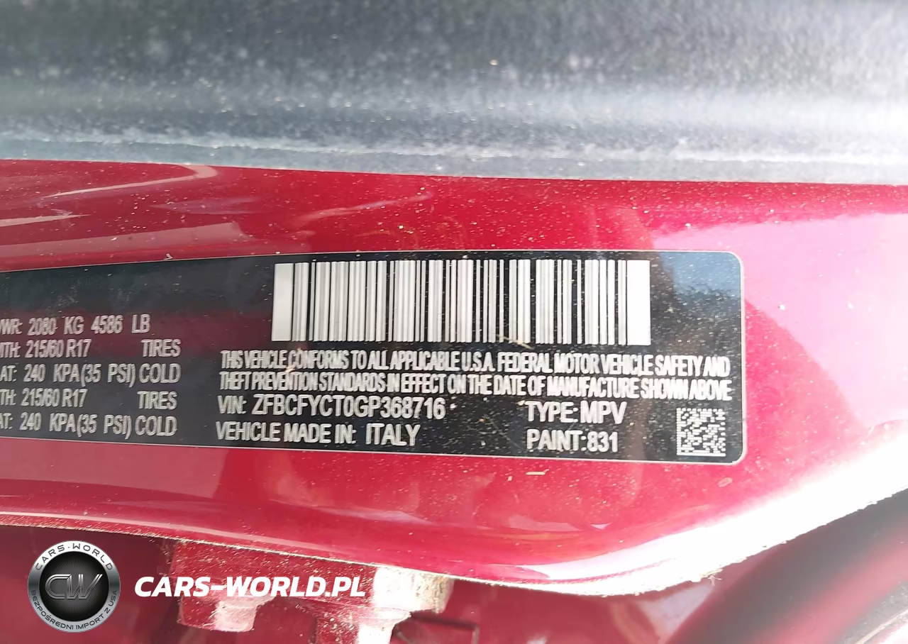 2016 Fiat 500X Trekking VIN:ZFBCFYCT0GP368716 - 9