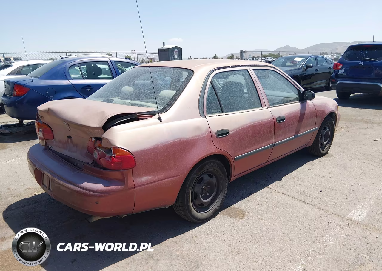 1998 Chevrolet Prizm VIN:1Y1SK528XWZ436664 - 4