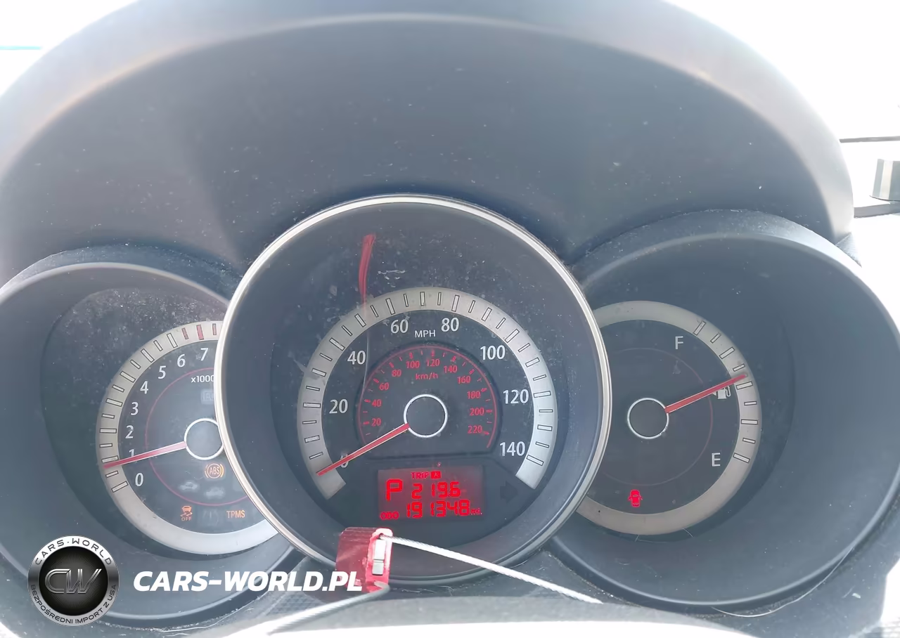 2010 Kia Forte Lx VIN:KNAFT4A26A5078681 - 7