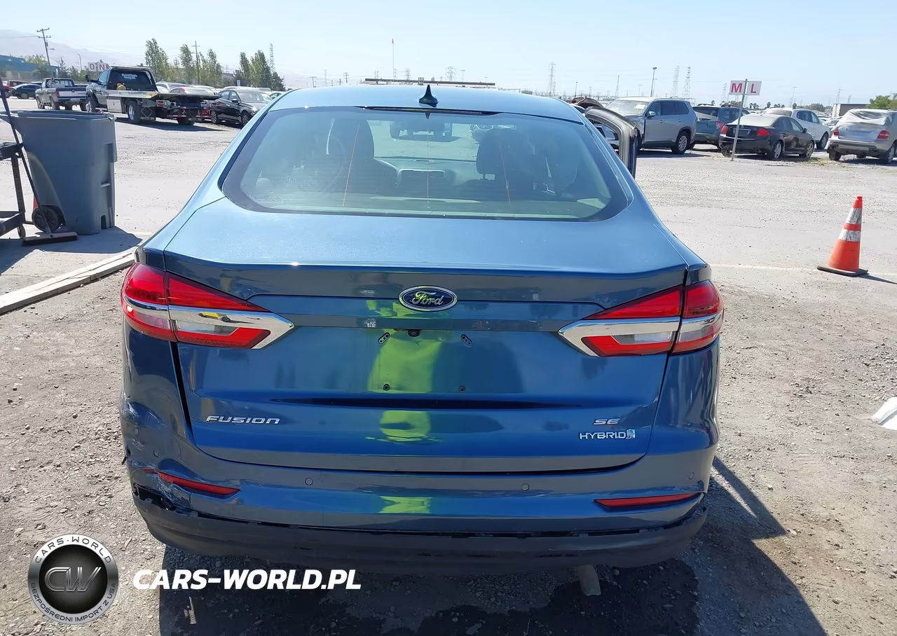 2019 Ford Fusion Hybrid Se VIN:3FA6P0LU9KR177871 - 17