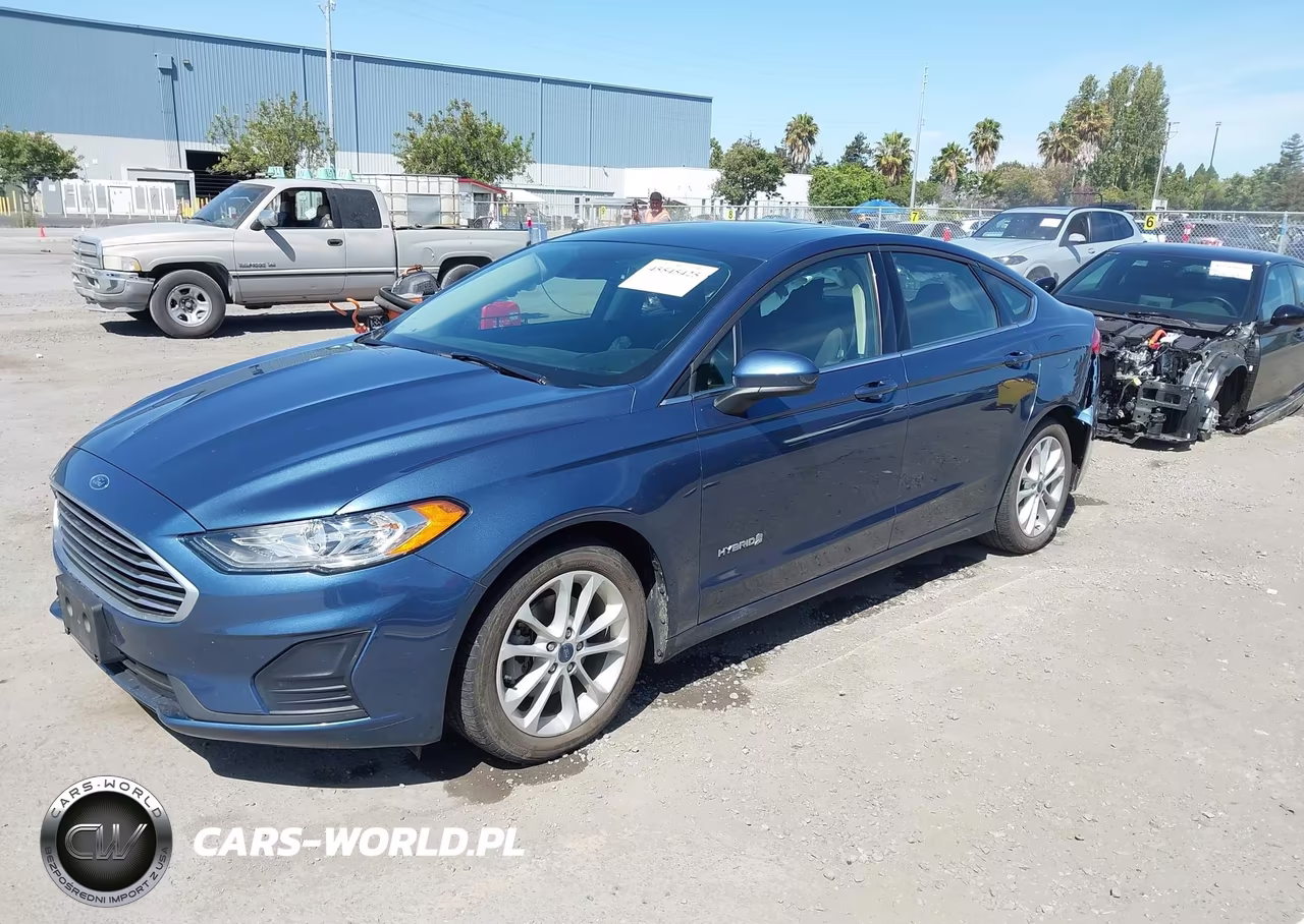 2019 Ford Fusion Hybrid Se VIN:3FA6P0LU9KR177871 - 2