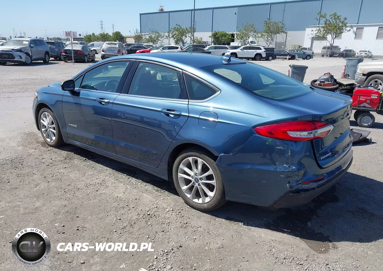 2019 Ford Fusion Hybrid Se VIN:3FA6P0LU9KR177871 - 3