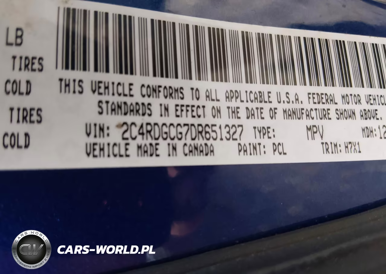 2013 Dodge Grand Caravan Sxt VIN:2C4RDGCG7DR651327 - 9