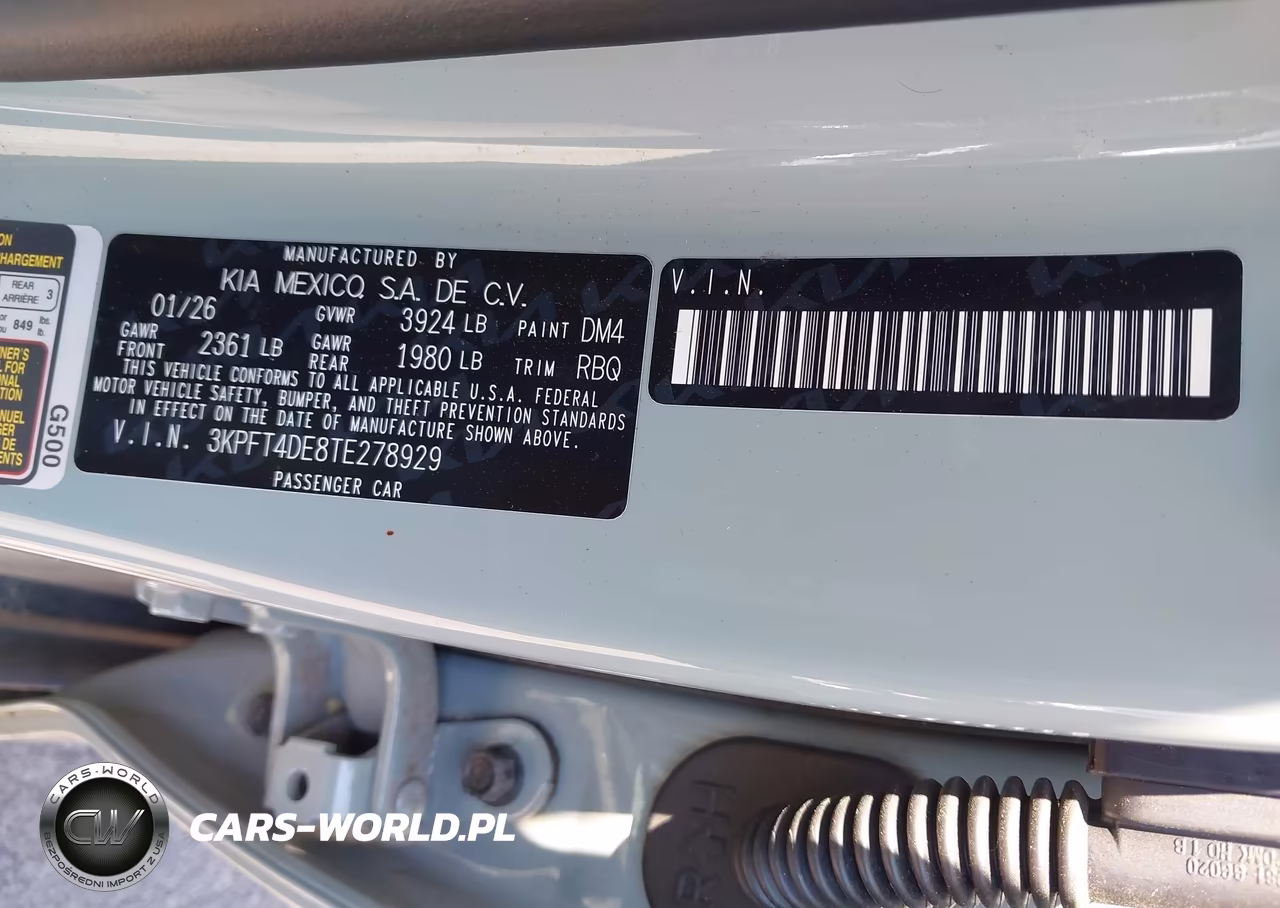 2026 Kia K4 Lxs VIN:3KPFT4DE8TE278929 - 9