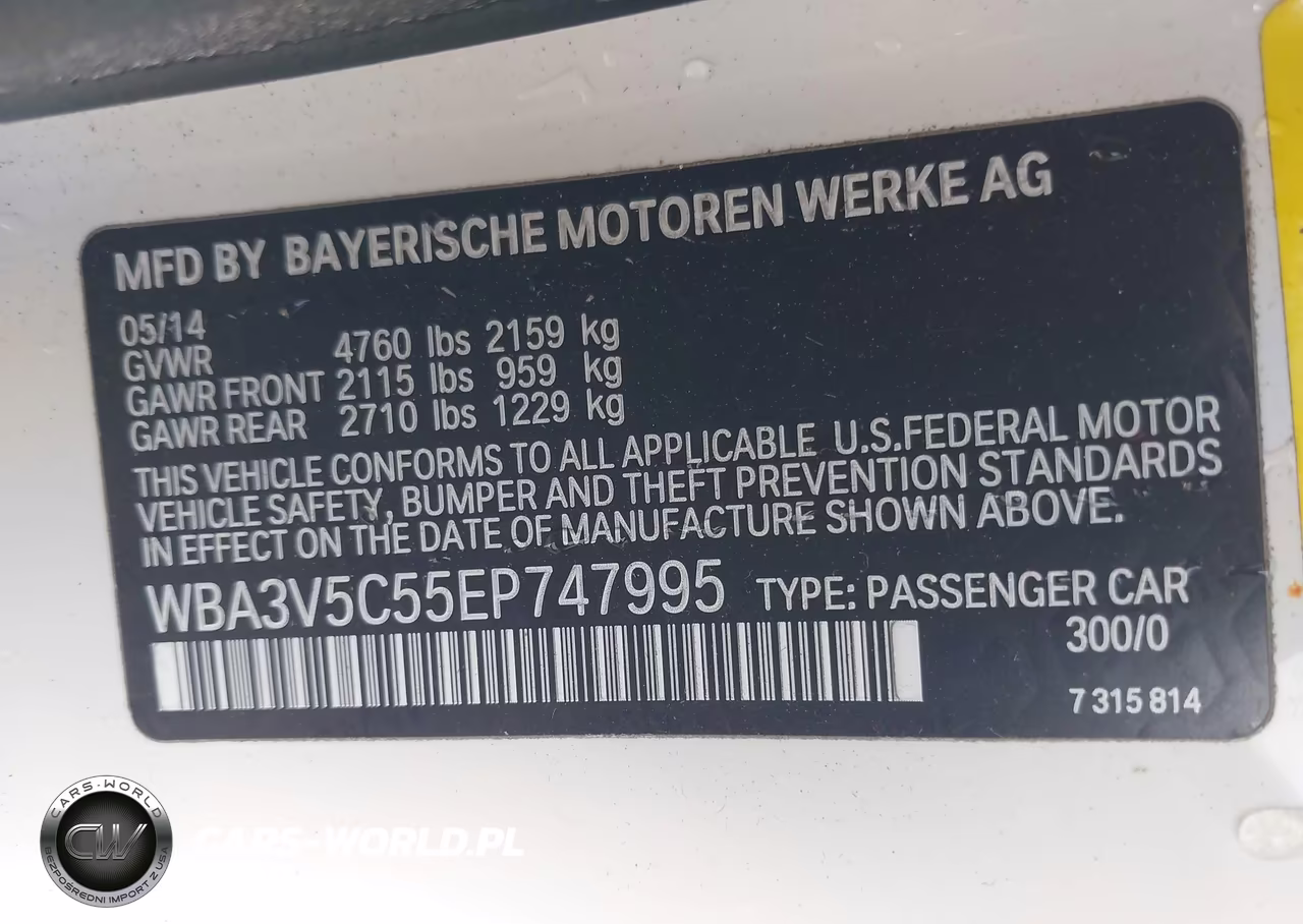 2014 BMW 428I VIN:WBA3V5C55EP747995 - 9