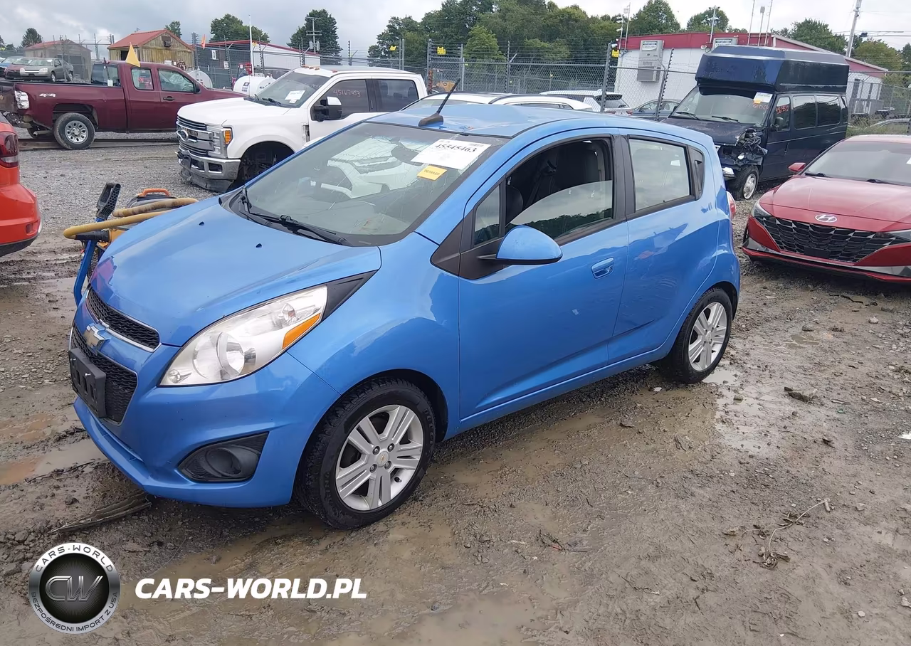 2014 Chevrolet Spark 1Lt Auto VIN:KL8CD6S91EC457351 - 2