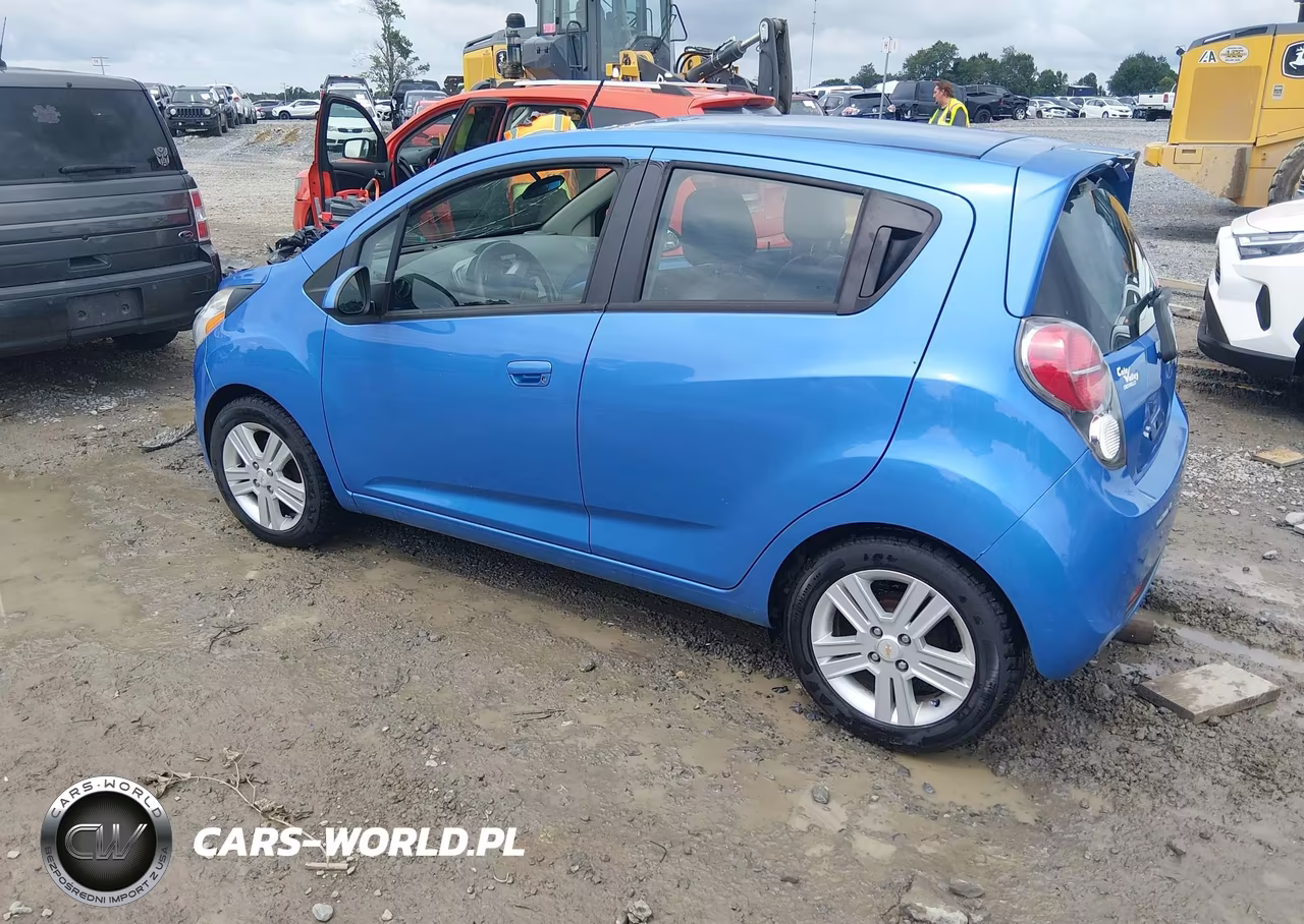 2014 Chevrolet Spark 1Lt Auto VIN:KL8CD6S91EC457351 - 3