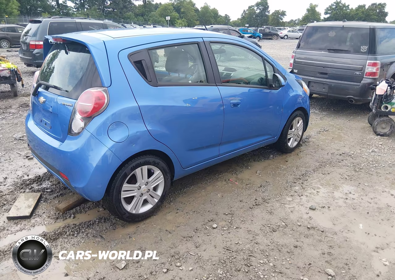 2014 Chevrolet Spark 1Lt Auto VIN:KL8CD6S91EC457351 - 4