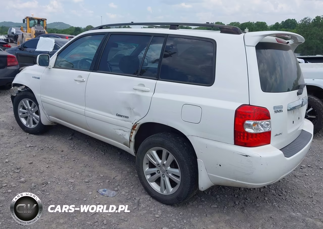 2007 Toyota Highlander Hybrid Limited V6 VIN:JTEEW21A770042615 - 3