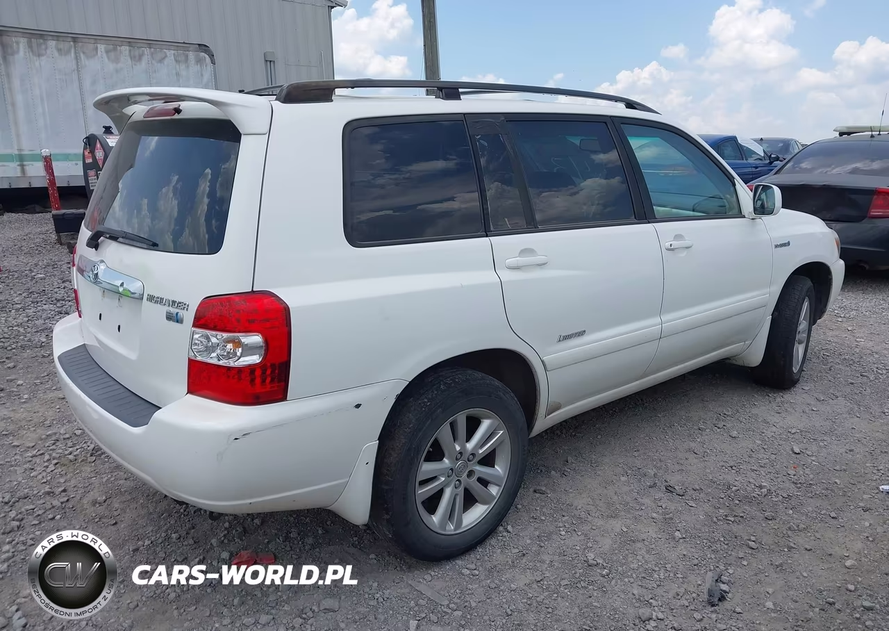 2007 Toyota Highlander Hybrid Limited V6 VIN:JTEEW21A770042615 - 4