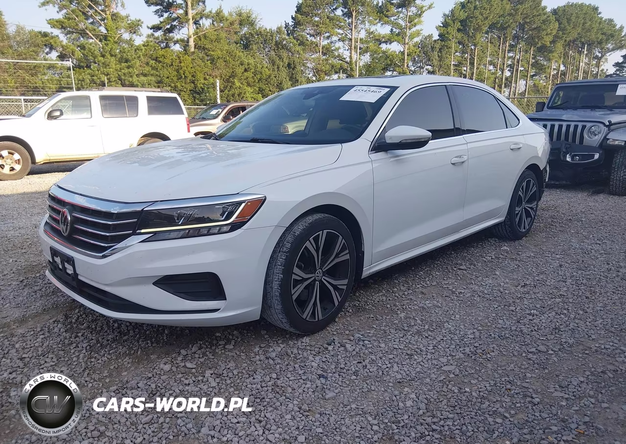 2021 Volkswagen Passat 2.0T Se VIN:1VWSA7A30MC012738 - 2