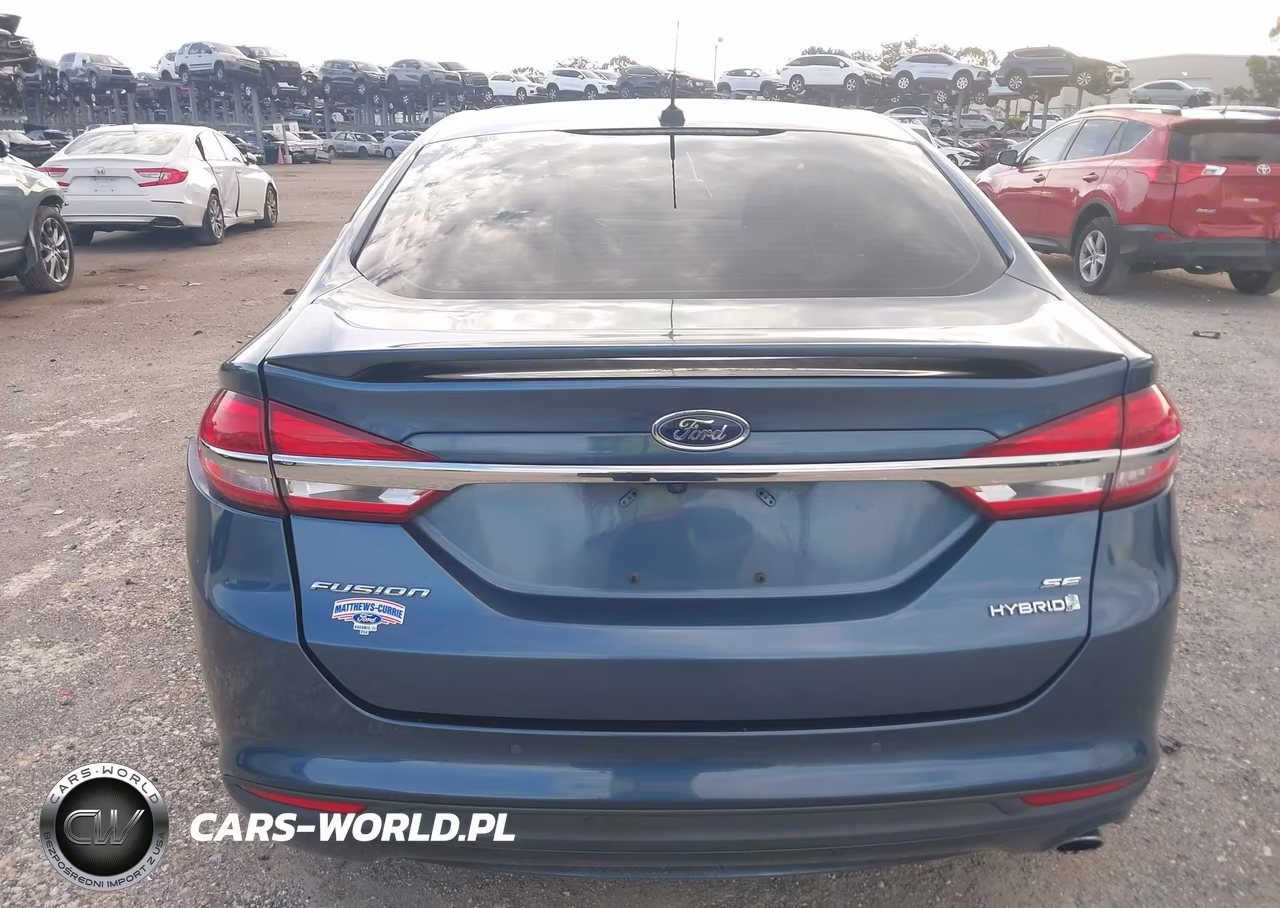 2018 Ford Fusion Hybrid Se VIN:3FA6P0LUXJR213145 - 16