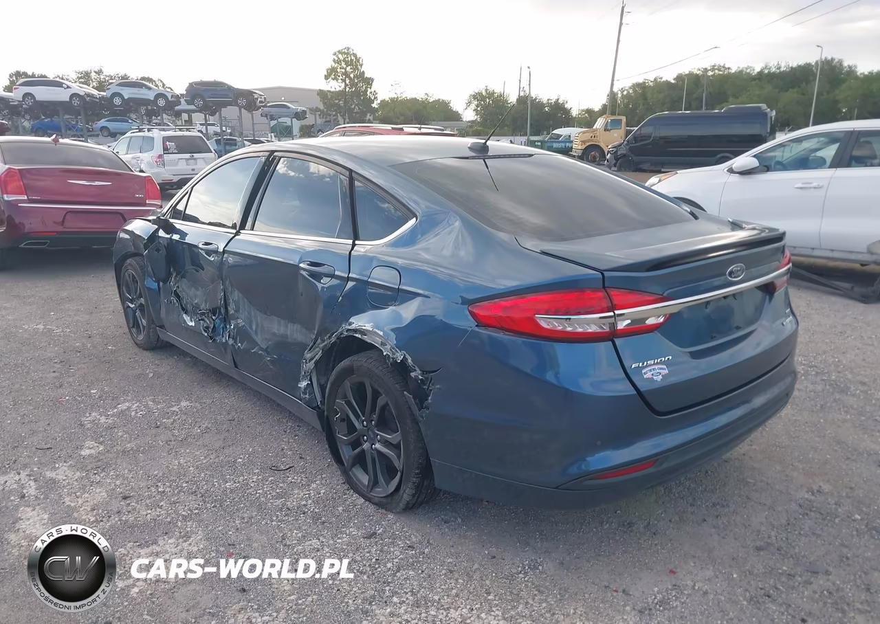 2018 Ford Fusion Hybrid Se VIN:3FA6P0LUXJR213145 - 3