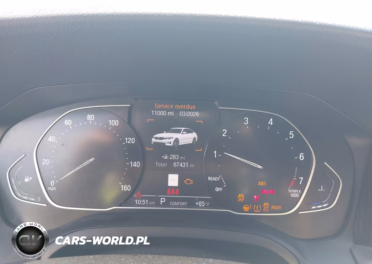 2021 BMW 330I VIN:3MW5R1J04M8B81225 - 7