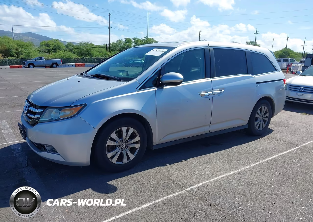 2015 Honda Odyssey Ex-L VIN:5FNRL5H62FB074387 - 2