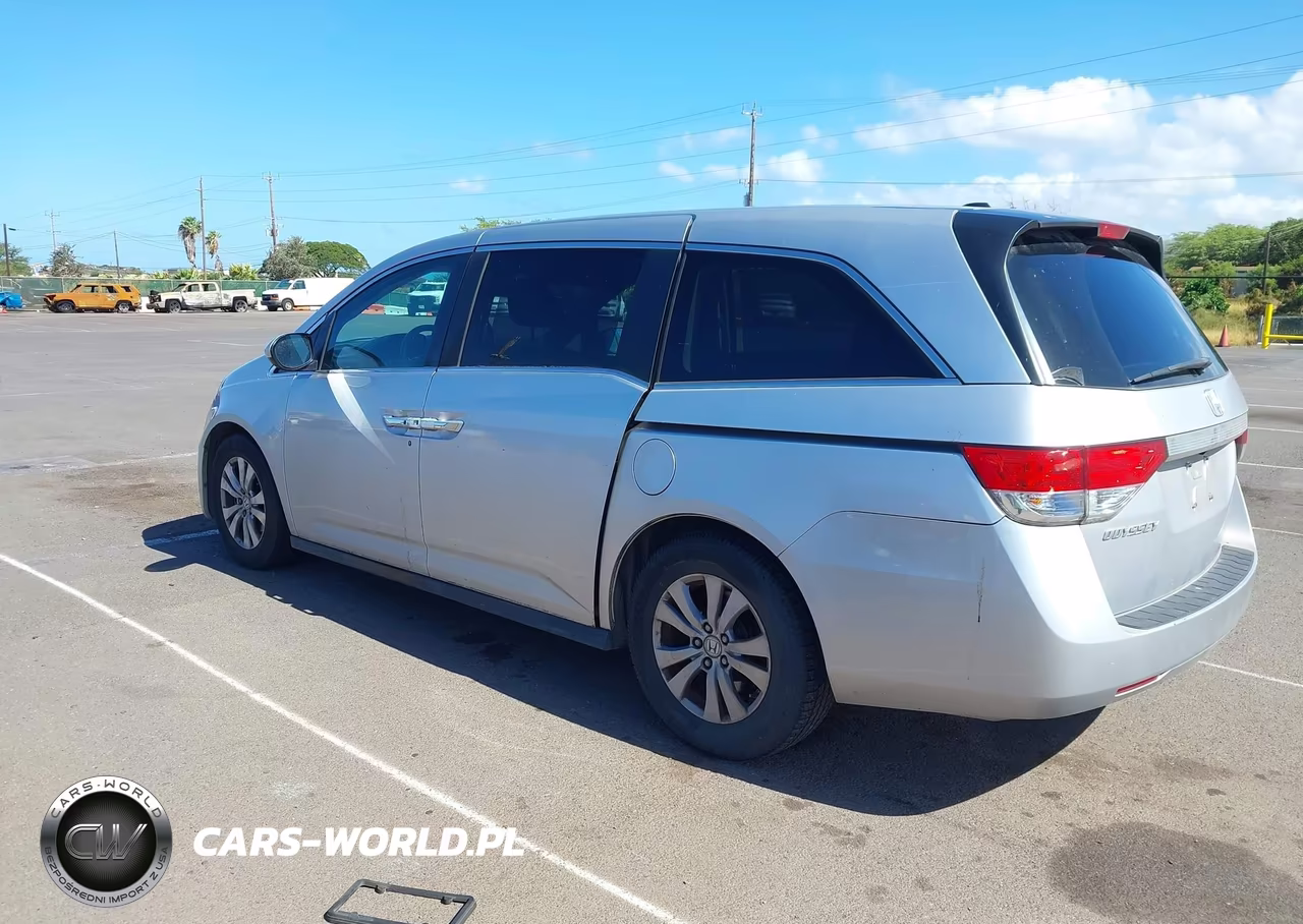 2015 Honda Odyssey Ex-L VIN:5FNRL5H62FB074387 - 3