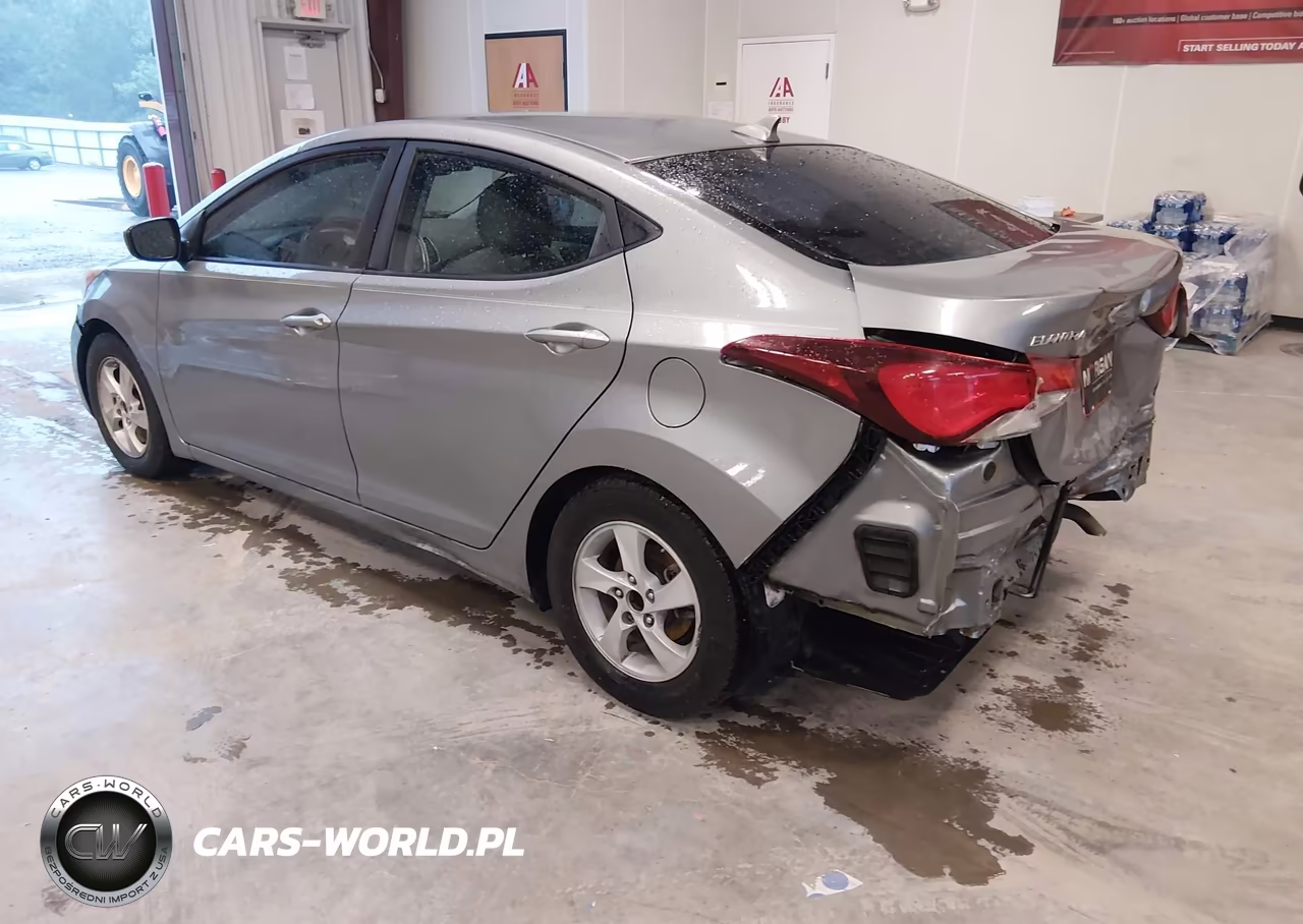 2014 Hyundai Elantra Se VIN:KMHDH4AEXEU065963 - 3