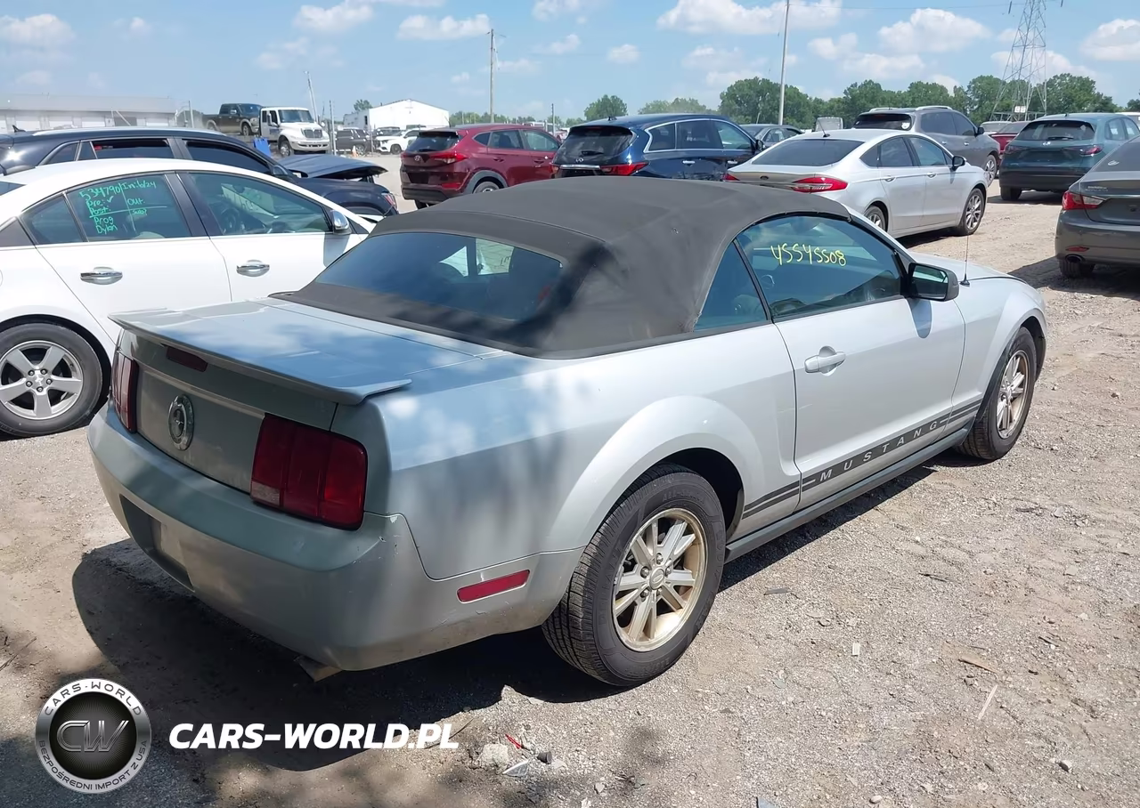 2008 Ford Mustang V6 Deluxe VIN:1ZVHT84N785149421 - 4