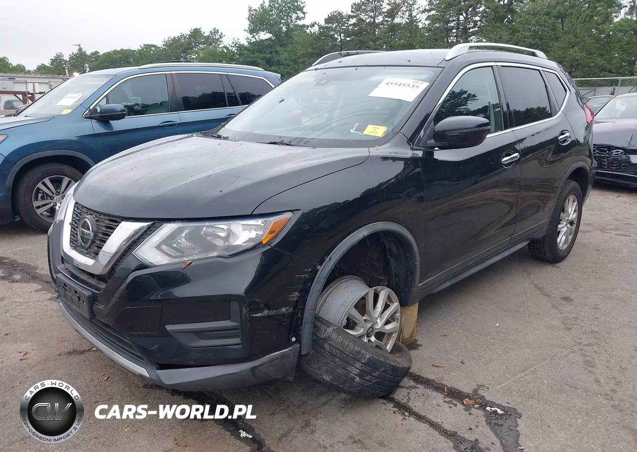 2019 Nissan Rogue Sv VIN:KNMAT2MV4KP519740 - 2
