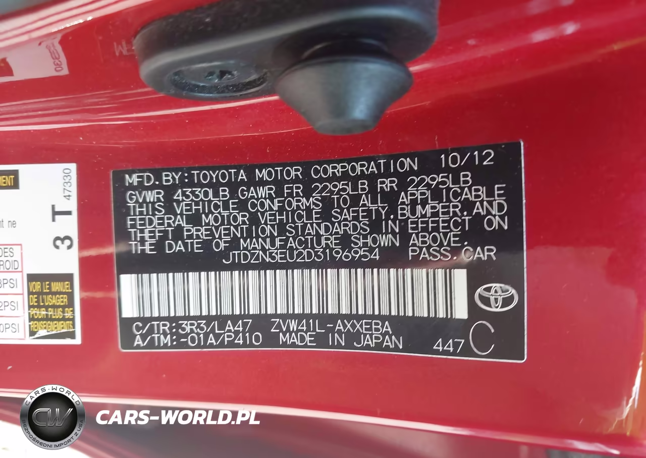 2013 Toyota Prius V Five VIN:JTDZN3EU2D3196954 - 9