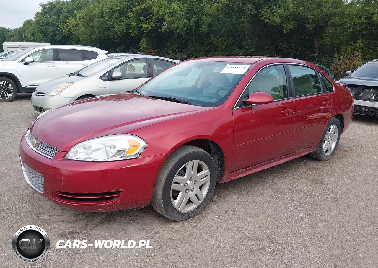 2013 Chevrolet Impala Lt VIN:2G1WB5E30D1146342 - 2