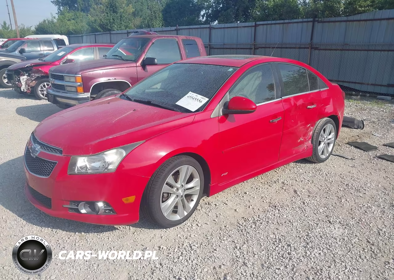 2013 Chevrolet Cruze Ltz VIN:1G1PG5SB8D7139952 - 2