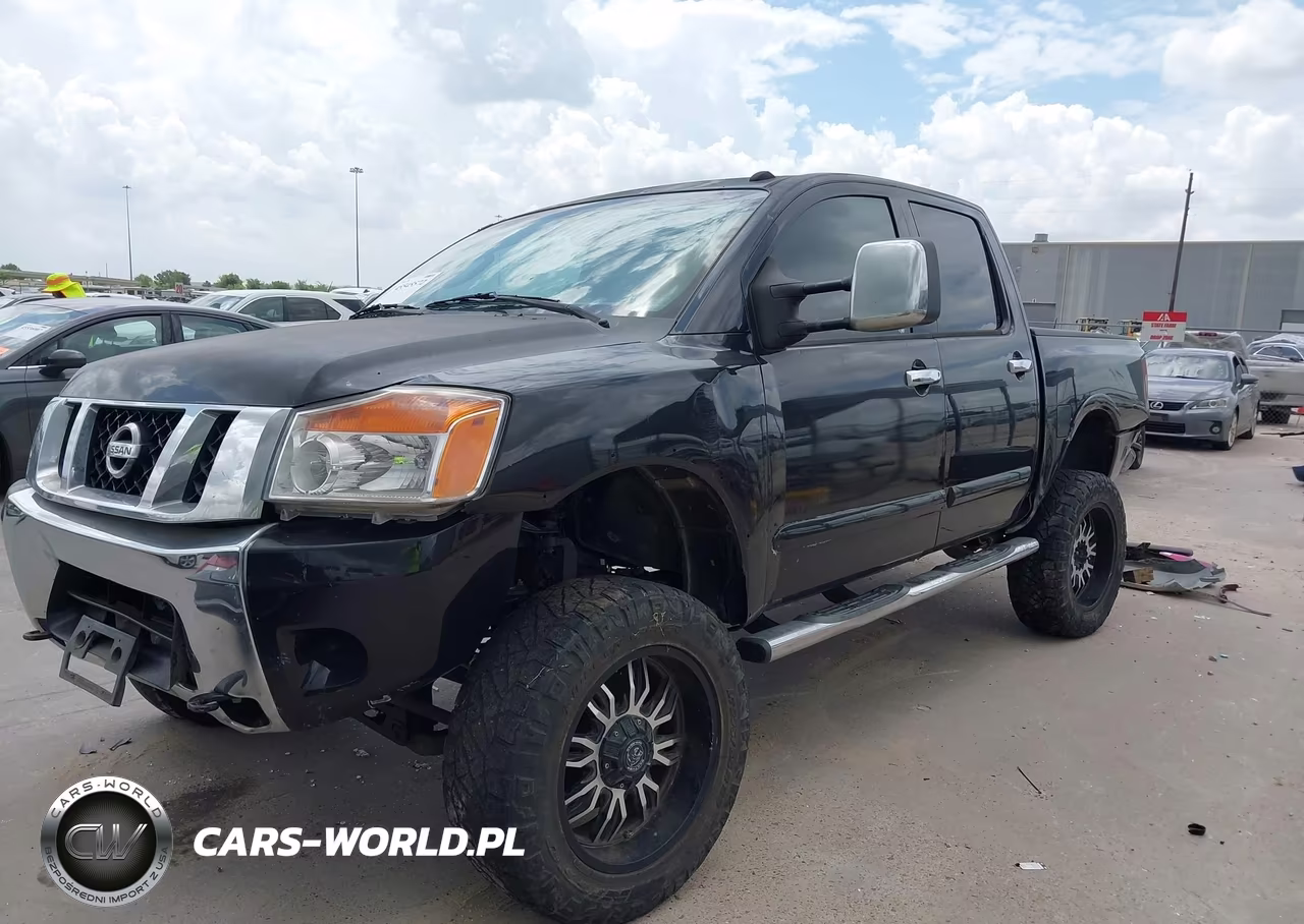 2008 Nissan Titan Se VIN:1N6BA07D58N353859 - 2