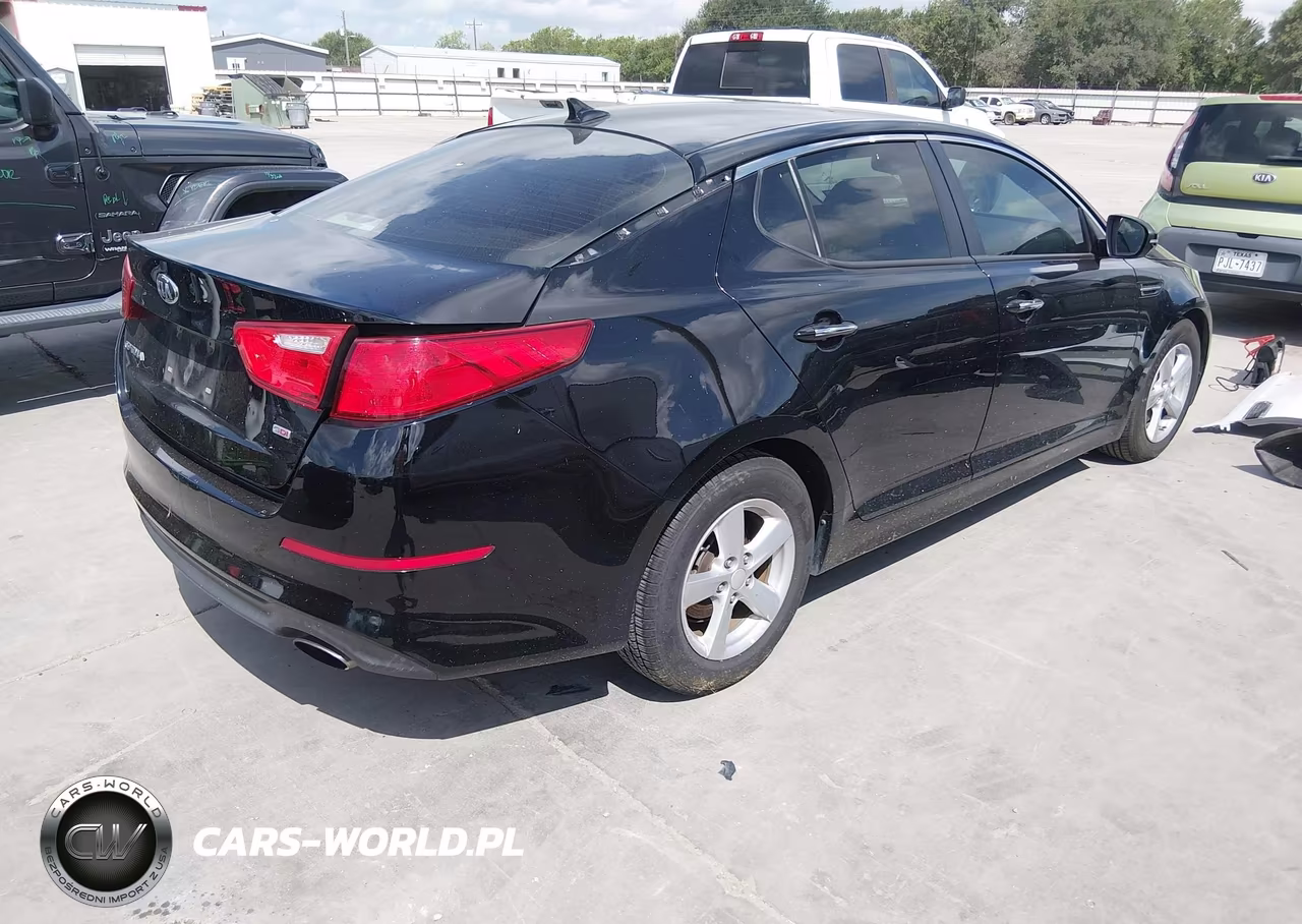 2014 Kia Optima Lx VIN:5XXGM4A7XEG263351 - 4