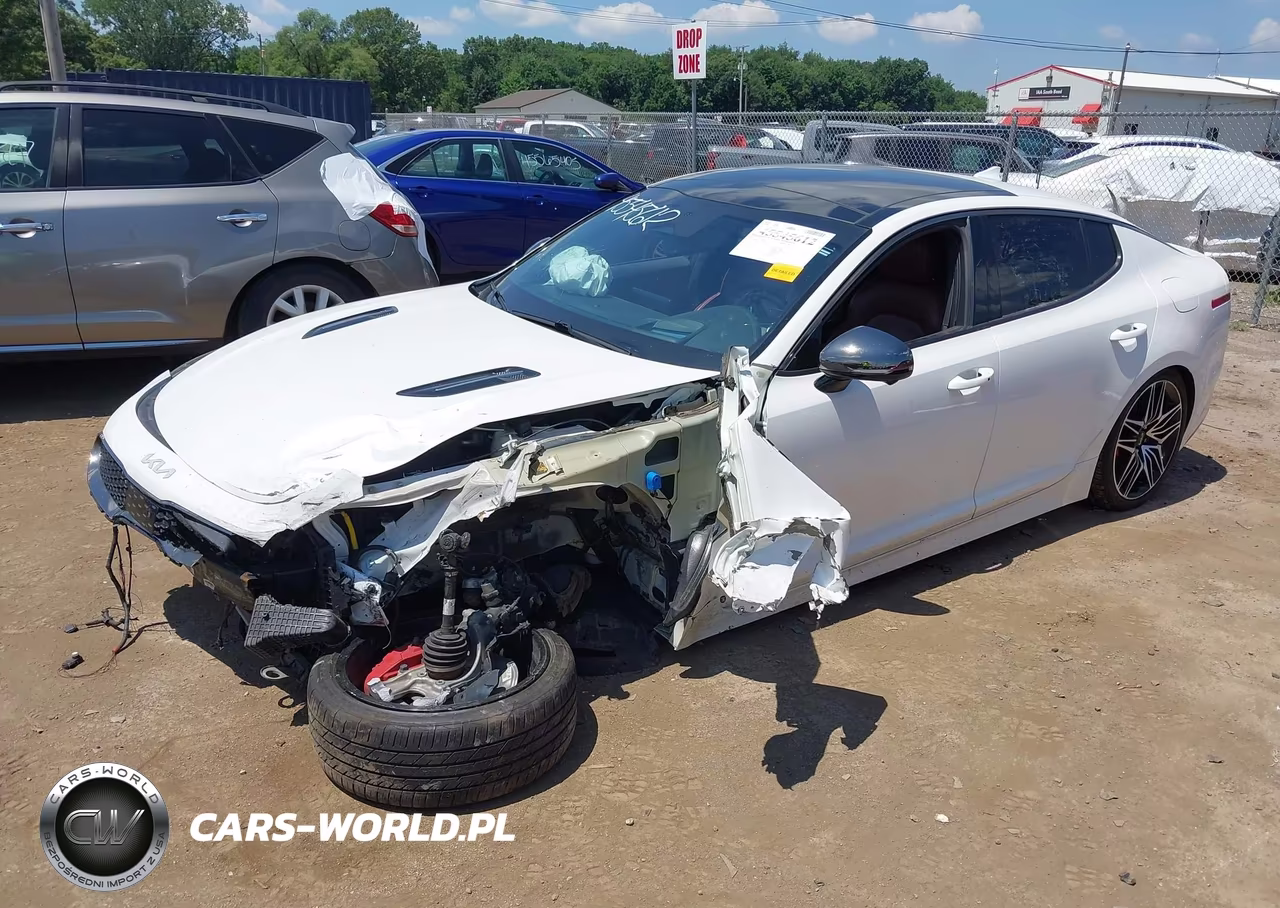 2022 Kia Stinger Gt2 VIN:KNAE55LC2N6100242 - 2