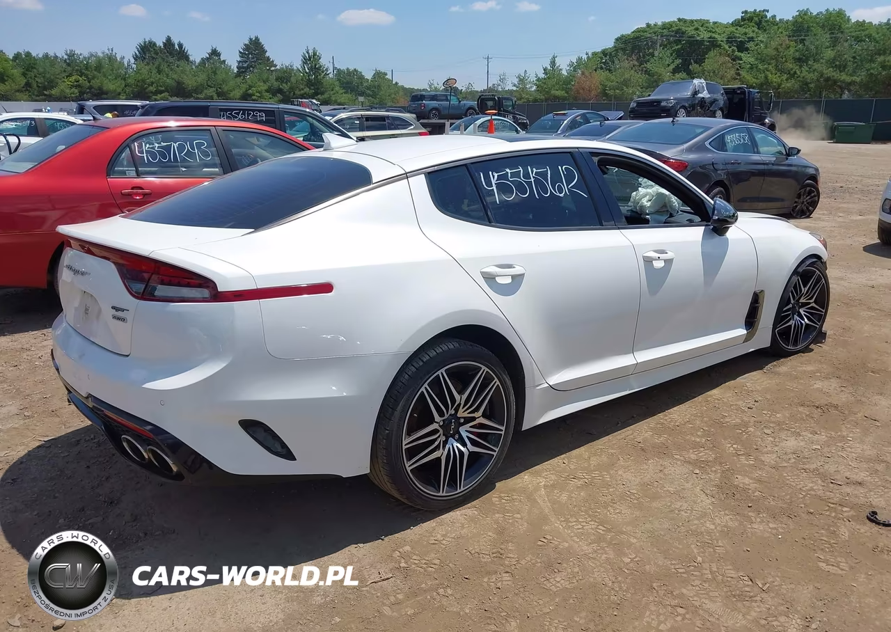 2022 Kia Stinger Gt2 VIN:KNAE55LC2N6100242 - 4