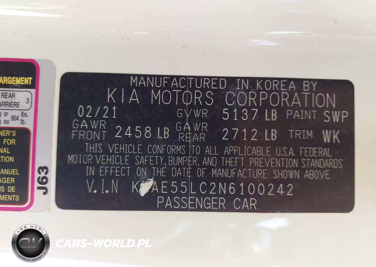 2022 Kia Stinger Gt2 VIN:KNAE55LC2N6100242 - 9